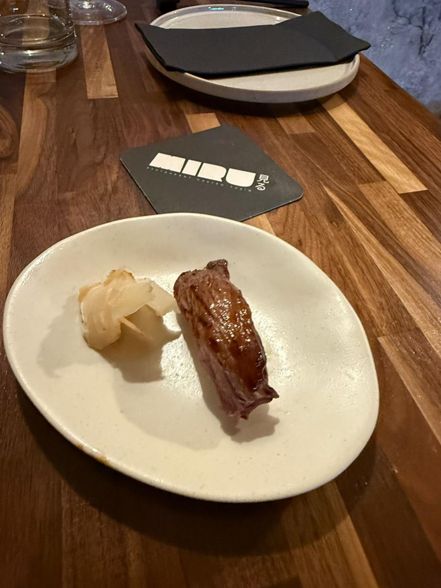 Nigiri wagyu  A5 japones