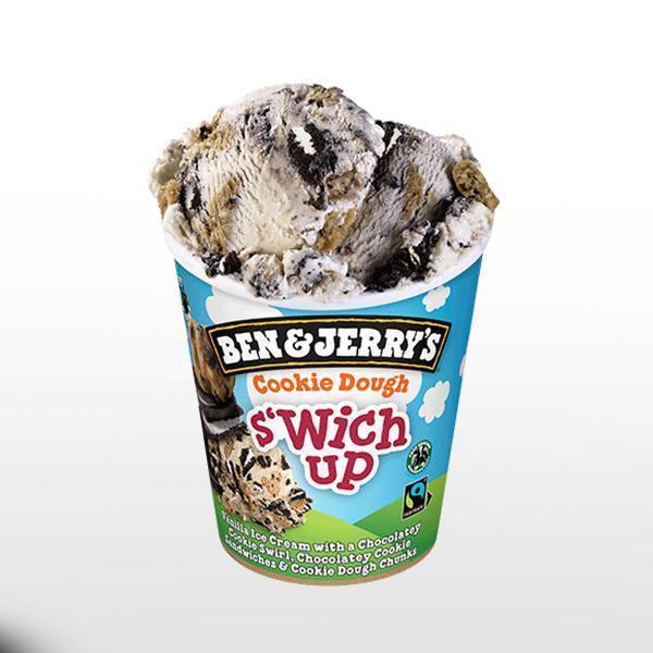 Ben & Jerrys - Cookie Dough SWich Up
