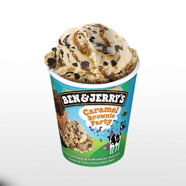 Ben & Jerrys - Caramel Brownie Party