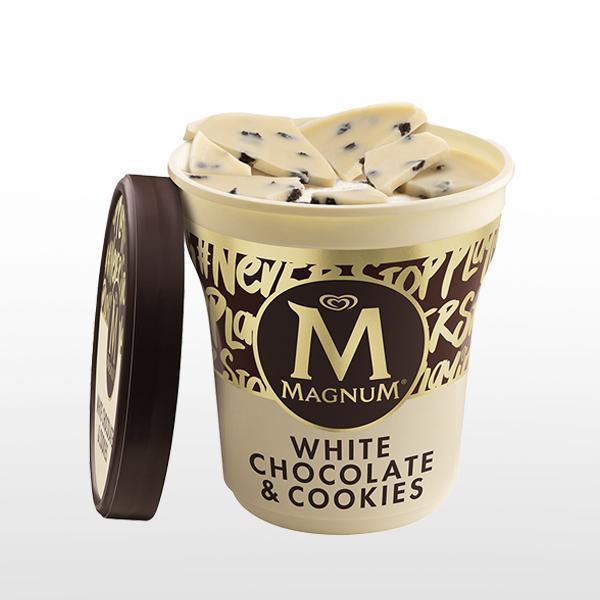 Magnum - White Chocolate & Cookies